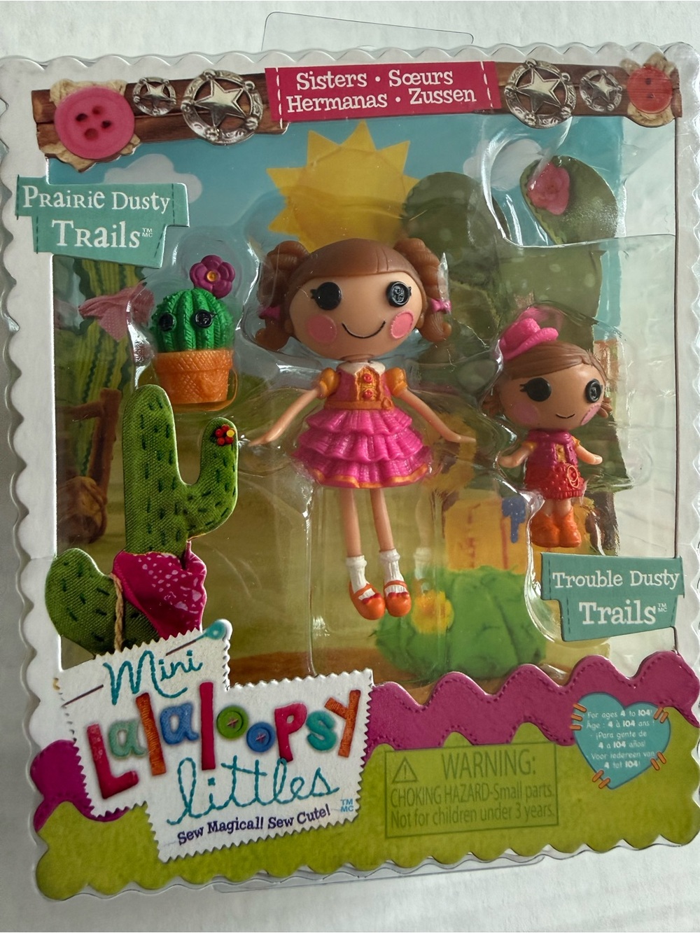 Mini Lalaloopsy Sisters - Prairie E Trouble Dusty Trails